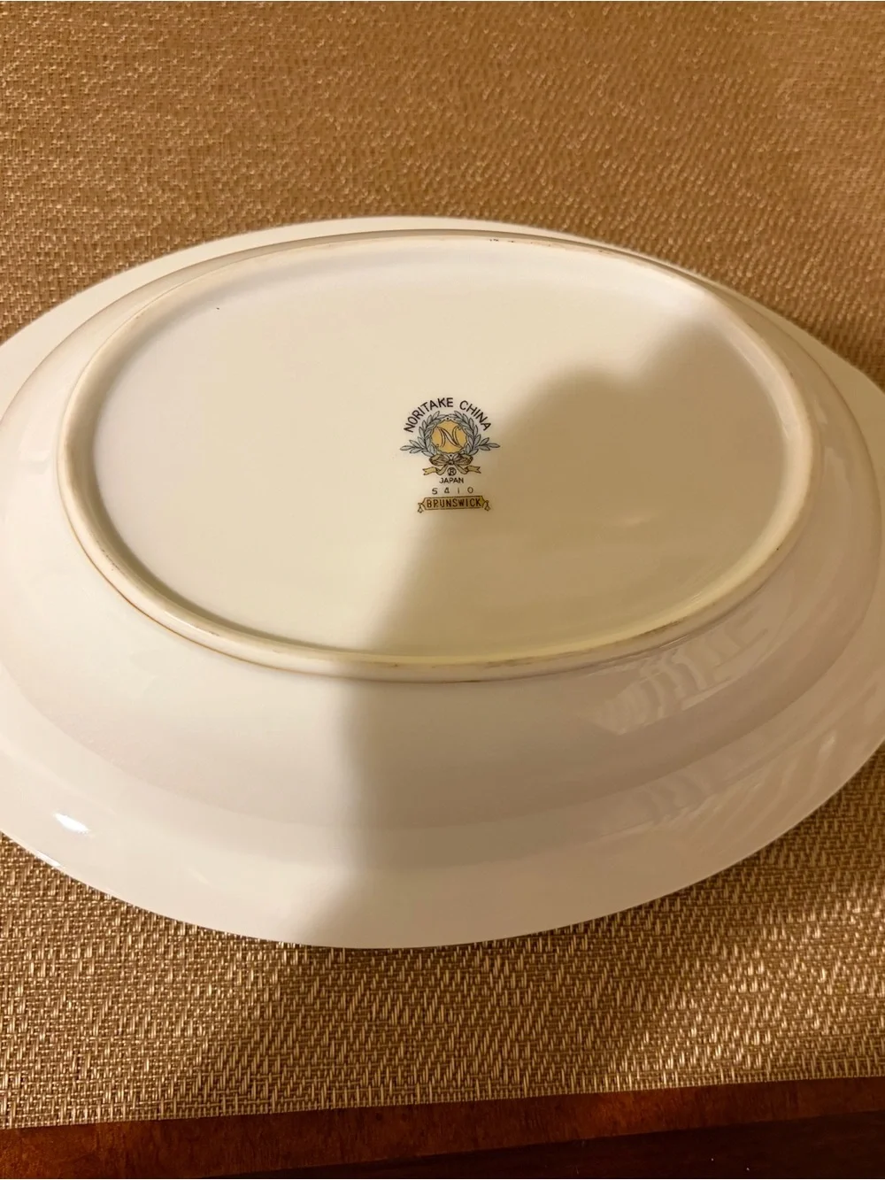 Vintage Noritake Brunswick Pattern Oval Vegetable Bowl, Yellow Rose, Oval Bowl,